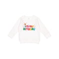 thumbnail image 1 of Inktastic It's My Birthday Letters Toddler Sweatshirt, 1 of 4