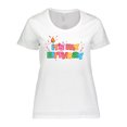 thumbnail image 1 of Inktastic It's My Birthday Letters Women's Plus Size T-Shirt, 1 of 5