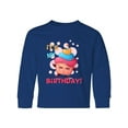 thumbnail image 1 of Inktastic It's My Birthday Long Sleeve Youth T-Shirt, 1 of 5