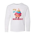 thumbnail image 1 of Inktastic It's My Birthday Long Sleeve Youth T-Shirt, 1 of 5