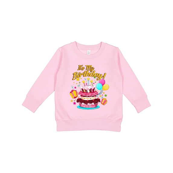 Inktastic It's My Birthday Toddler Sweatshirt
