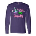 thumbnail image 1 of Inktastic It's My Birthday Unicorn Long Sleeve T-Shirt, 1 of 5