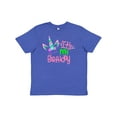 thumbnail image 1 of Inktastic It's My Birthday Unicorn Youth T-Shirt, 1 of 5
