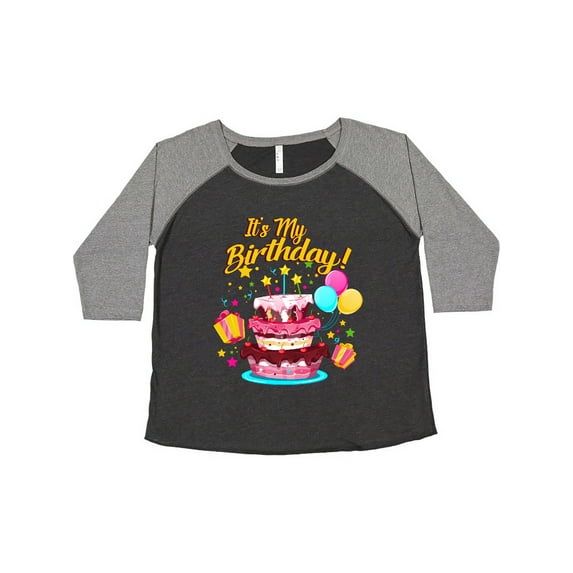 Inktastic It's My Birthday Women's Plus Size T-Shirt
