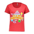 thumbnail image 1 of Inktastic It's My Birthday Women's Plus Size T-Shirt, 1 of 5