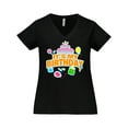 thumbnail image 1 of Inktastic It's My Birthday Women's Plus Size V-Neck T-Shirt, 1 of 5