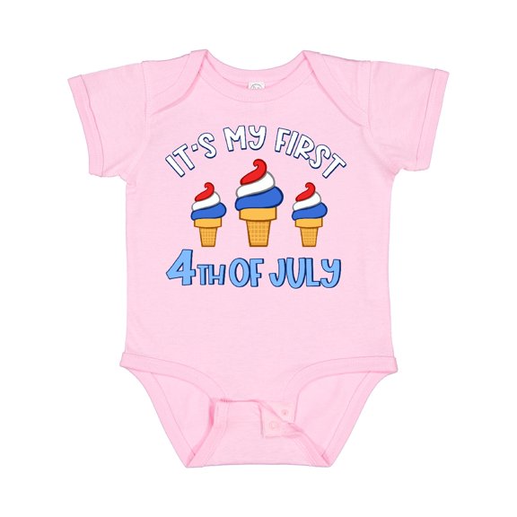 Inktastic It's My First 4th of July Boys or Girls Baby Bodysuit