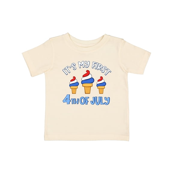 Inktastic It's My First 4th of July Boys or Girls Baby T-Shirt