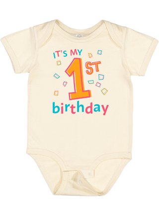 Retroactives.com, LLC 🕹️📼🎥🎬🍿 Games Toys Gifts on X: Personalized  First Birthday Onesie for Baby Boy - Organic Cotton Onesie - Birthday  Outfit - Custom Baby Gift - Baby's First Birthday Outfit