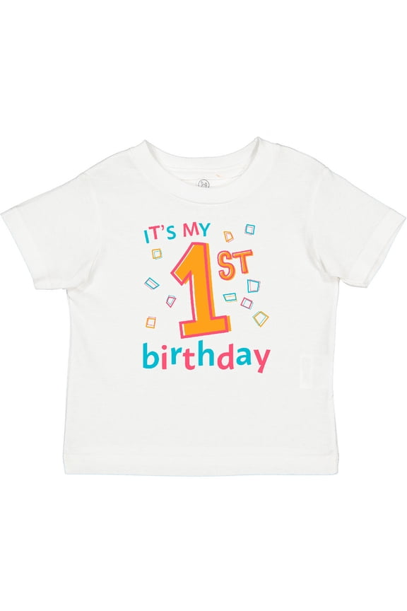 It's My First Birthday Boys or Girls Baby T-Shirt