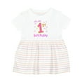 thumbnail image 1 of Inktastic It's My First Birthday Girls Baby Dress, 1 of 5