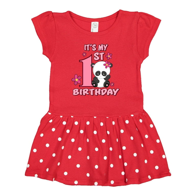 Panda dress for baby cheap girl
