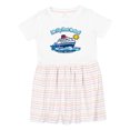 thumbnail image 1 of Inktastic It's My First Cruise Girls Toddler Dress, 1 of 5