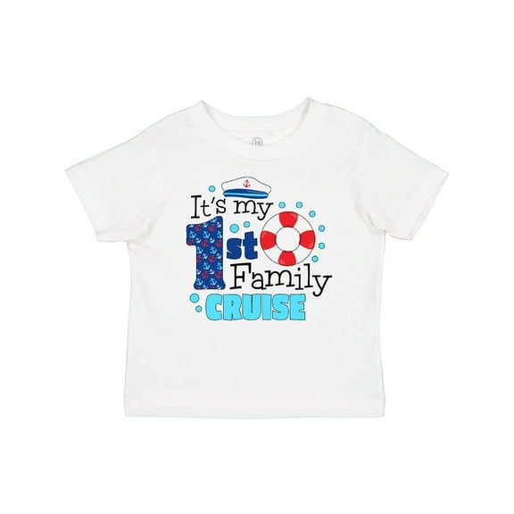 Inktastic It's My First Family Cruise Boys or Girls Baby T-Shirt