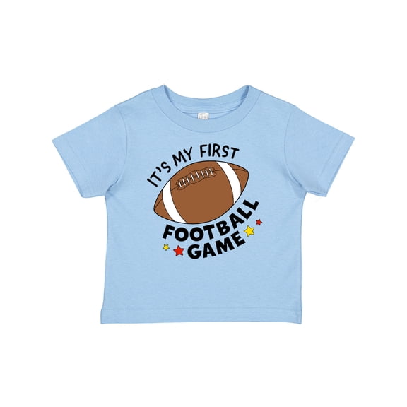 Inktastic It's My First Football Game Boys or Girls Baby T-Shirt