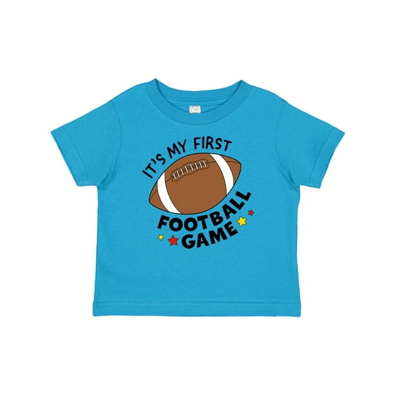 Inktastic It's My First Football Game Boys or Girls Baby T-Shirt