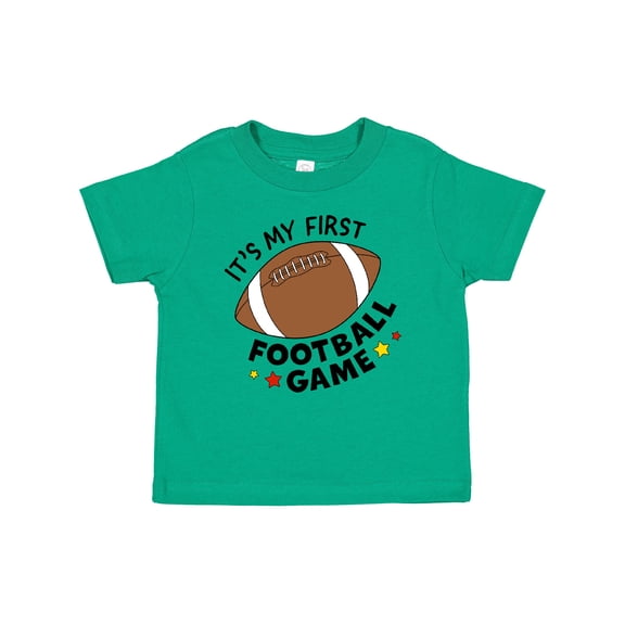 Inktastic It's My First Football Game Boys or Girls Baby T-Shirt