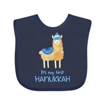Inktastic It's My First Hanukkah Boys or Girls Baby Bib