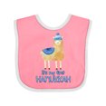 thumbnail image 1 of Inktastic It's My First Hanukkah Boys or Girls Baby Bib, 1 of 4