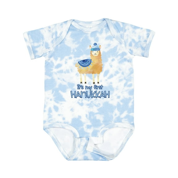 Inktastic It's My First Hanukkah Boys or Girls Baby Bodysuit
