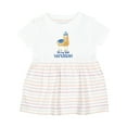 thumbnail image 1 of Inktastic It's My First Hanukkah Girls Baby Dress, 1 of 5