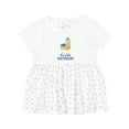 thumbnail image 1 of Inktastic It's My First Hanukkah Girls Baby Dress, 1 of 5