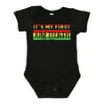 thumbnail image 1 of Inktastic It's My First Juneteenth Red, Yellow, and Green Boys or Girls Baby Bodysuit, 1 of 5