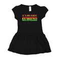 thumbnail image 1 of Inktastic It's My First Juneteenth Red, Yellow, and Green Girls Baby Dress, 1 of 5
