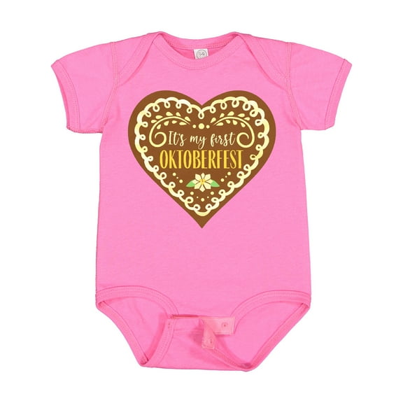 Inktastic It's My First Oktoberfest Boys or Girls Baby Bodysuit