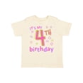 thumbnail image 1 of Inktastic It's My Fourth Birthday Boys or Girls Toddler T-Shirt, 1 of 5