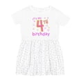 thumbnail image 1 of Inktastic It's My Fourth Birthday Girls Toddler Dress, 1 of 5