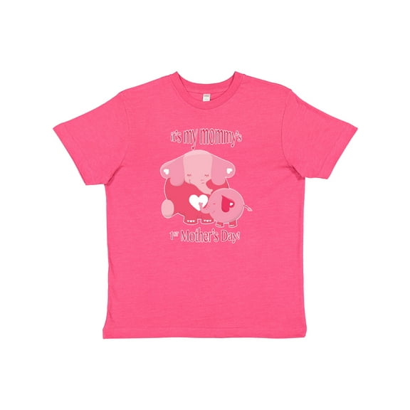 Inktastic It's My Mommy's 1st Mother's Day Youth T-Shirt