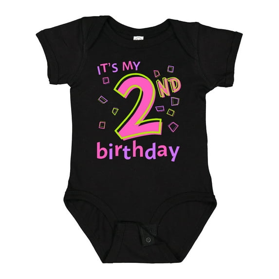 Inktastic It's My Second Birthday Boys or Girls Baby Bodysuit