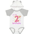 thumbnail image 1 of Inktastic It's My Second Birthday Boys or Girls Baby Bodysuit, 1 of 5