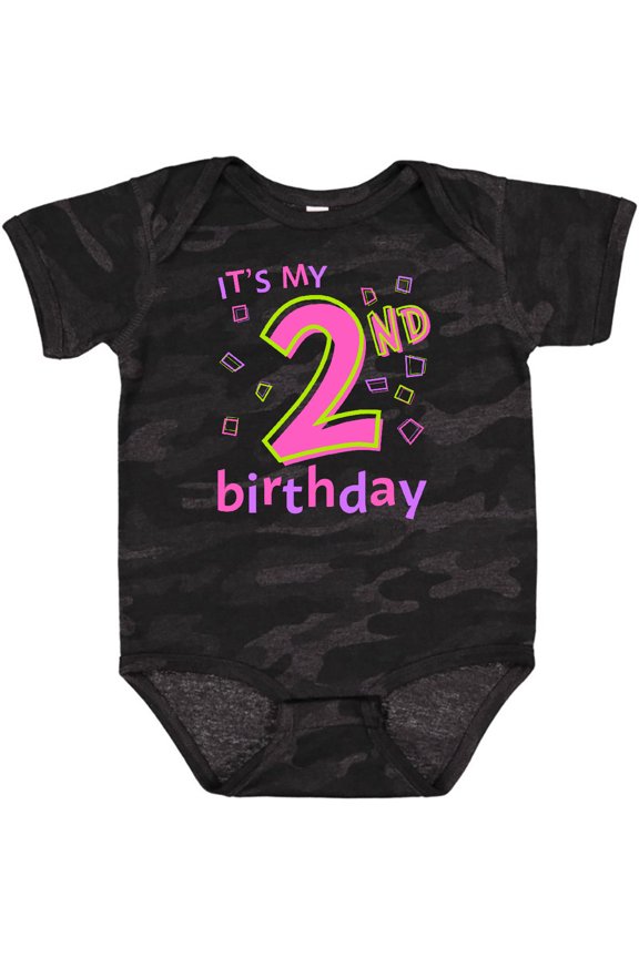 It's My Second Birthday Boys or Girls Baby Bodysuit