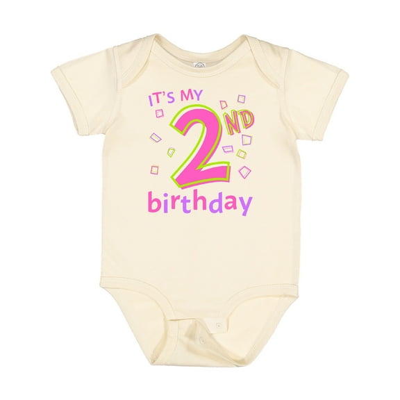 Inktastic It's My Second Birthday Boys or Girls Baby Bodysuit