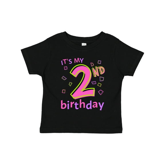 Inktastic It's My Second Birthday Boys or Girls Toddler T-Shirt