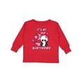 thumbnail image 1 of Inktastic It's My Second Birthday with Panda Bear Girls Long Sleeve Toddler T-Shirt, 1 of 5