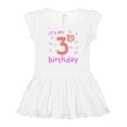 thumbnail image 1 of Inktastic It's My Third Birthday Girls Toddler Dress, 1 of 5