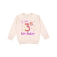 thumbnail image 1 of Inktastic It's My Third Birthday Toddler Sweatshirt, 1 of 4