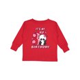thumbnail image 1 of Inktastic It's My Third Birthday with Panda Bear Girls Long Sleeve Toddler T-Shirt, 1 of 5