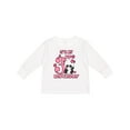 thumbnail image 1 of Inktastic It's My Third Birthday with Panda Bear Girls Long Sleeve Toddler T-Shirt, 1 of 5