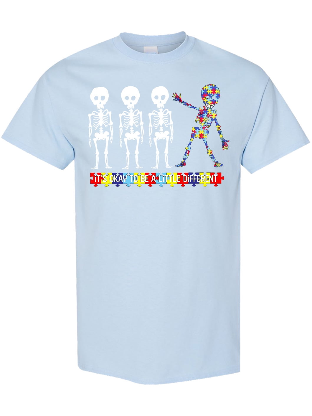 Inktastic It's Okay to Be a Little Different Autism Awareness T-Shirt