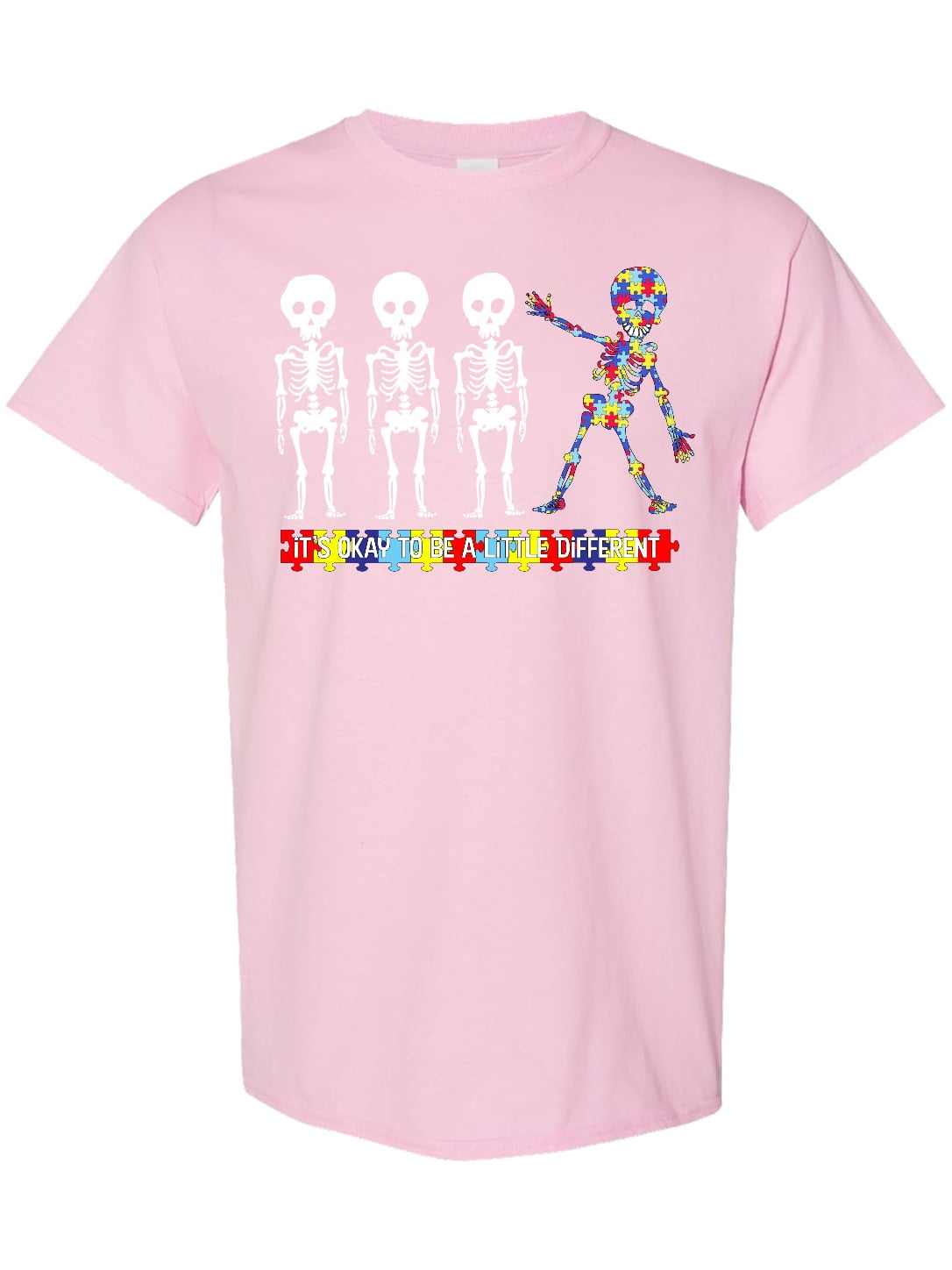 Inktastic It's Okay to Be a Little Different Autism Awareness T-Shirt