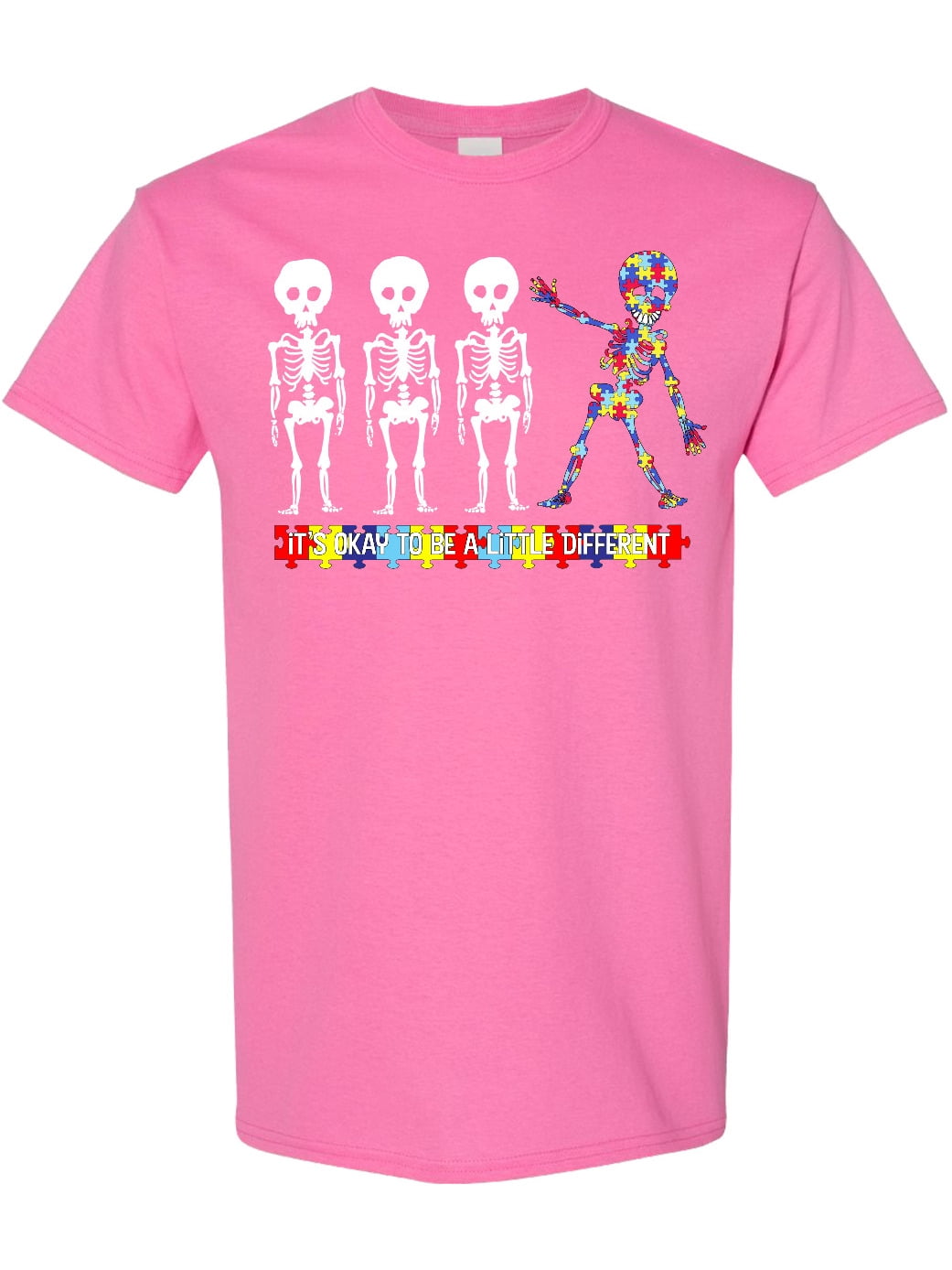 Inktastic It's Okay to Be a Little Different Autism Awareness T-Shirt