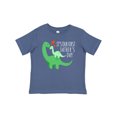 thumbnail image 1 of Inktastic It's Our First Father's Day Cute Dinosaur Family with Hearts Boys or Girls Baby T-Shirt, 1 of 5