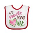 thumbnail image 1 of Inktastic It's Sweet Being One Watermelon First Birthday Boys or Girls Baby Bib, 1 of 4