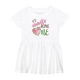 thumbnail image 1 of Inktastic It's Sweet Being One Watermelon First Birthday Girls Baby Dress, 1 of 5