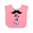 thumbnail image 1 of Inktastic It's a Boy Boys or Girls Baby Bib, 1 of 4
