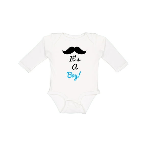 Inktastic It's a Boy Boys or Girls Long Sleeve Baby Bodysuit